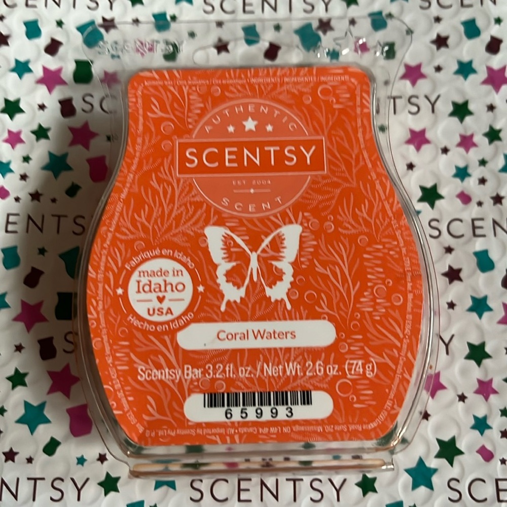 Coral Waters Scentsy Wax Bar
